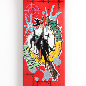 Hand painted skateboards