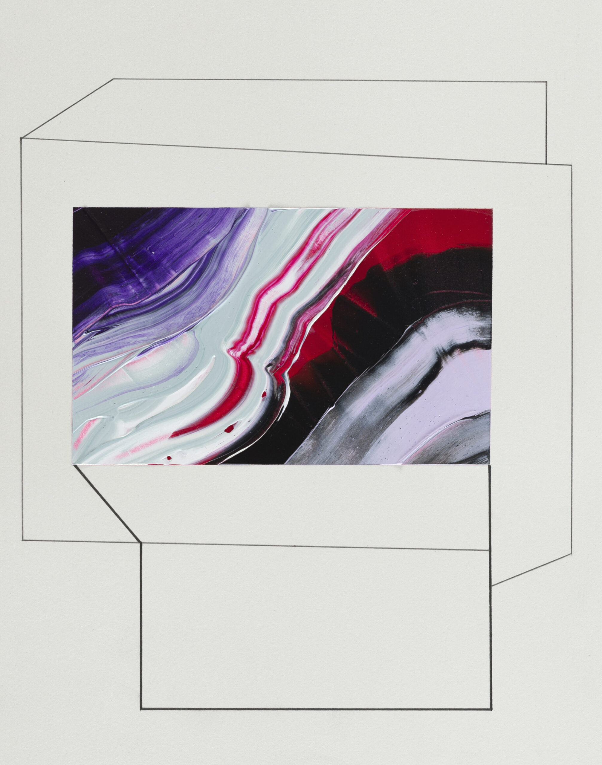 Bold brushwork painting by Pete Burke